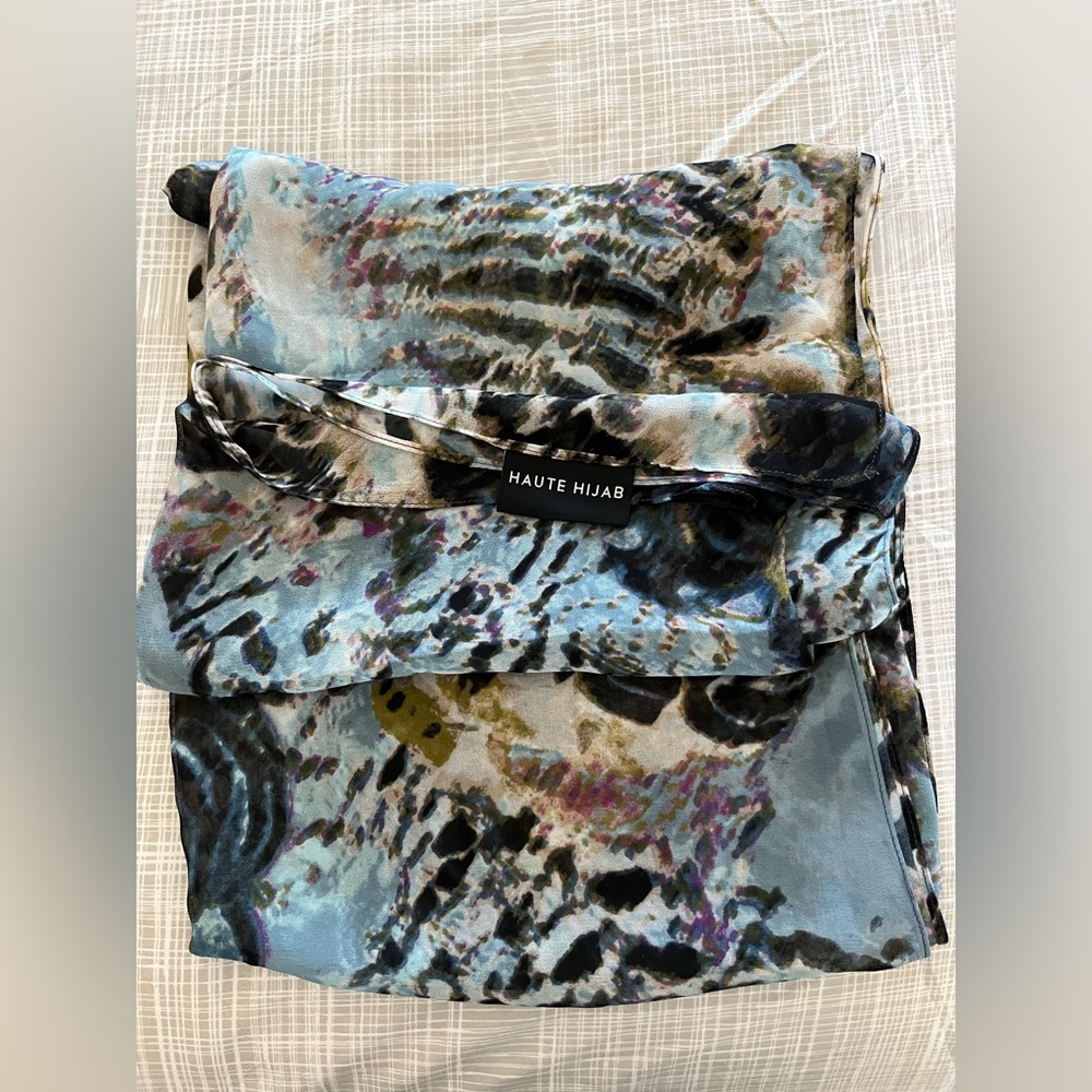 Haute Hijab Square Chiffon Scarf